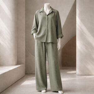 Chic Olive Women's Wide Leg Pants & Jumpsuit